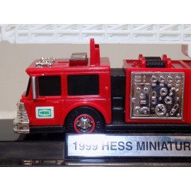Hess 1999 Hess Mini Fire Ladder Truck with Extending Ladder & Working Lights NIB