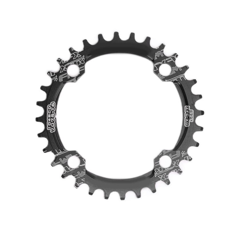 SUNGOOYUE Bicycle Chainring, Bicycle Narrow Wide 104 BCD 32T Round