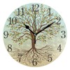 SKYDA Tree Of Life Wall Clock Arabic Numerals Design Autumn
