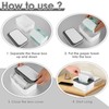 2Pcs Wipes Dispenser Wipe Holder with Lid Refillable Wet Tissue