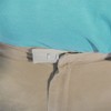 5-Pack Pant Waistband Extender - Sturdy Cotton Hook (Black, Brown,