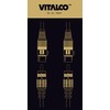 VITALCO 2x XLR Female to 2x RCA Stereo Cable 3