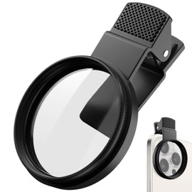 Cpl Phone Filters 52mm,Clip Polarizer Lens for Phone,Circular Slim Polarising Filter Smartphones,Multi-Coating Cpl Lens Polarising Accessories for Photography Videography Better Effect