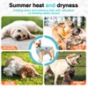 XFSRG Kühlweste Hund UV Schutz Shirt Leichtes Atmungsaktive Sommerweste mit