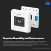 YoLink Thermostat 2, Smart Thermostat with Dual-Stage Heating & Cooling,