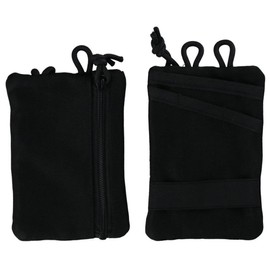 iuniq 2 Pcs Pocket Organizer Pouch for Men Nylon Compact Pocket Bags, Small EDC Organizers Pouch, Multipurpose Utility Organizer Tool Bag