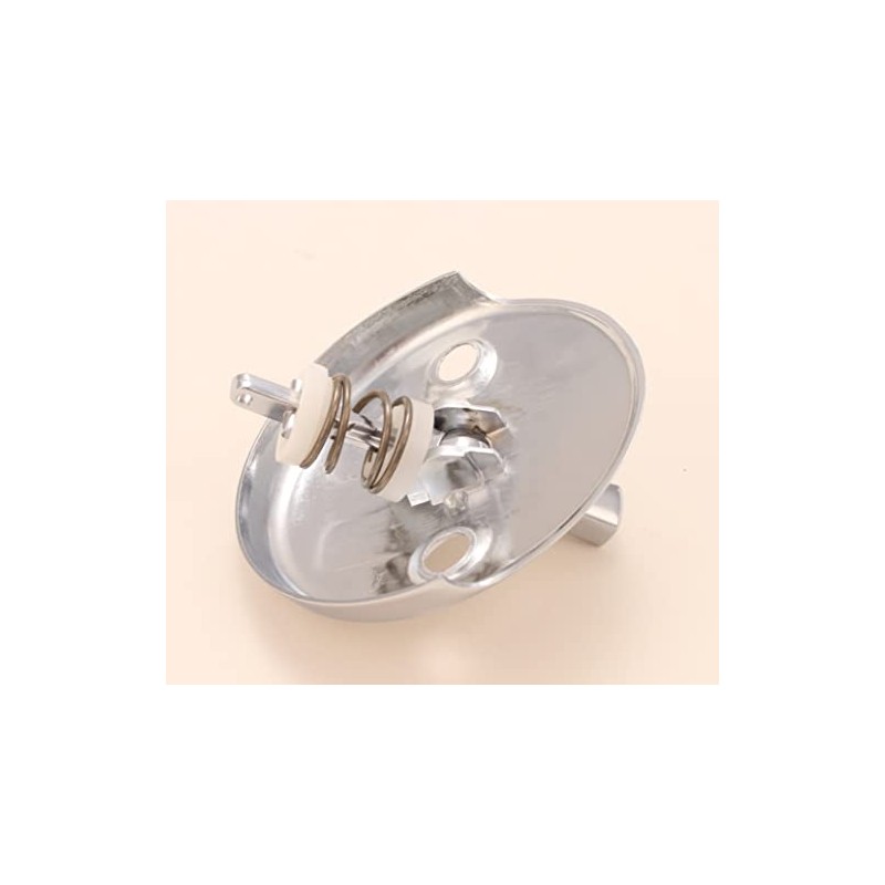 Plumb USA Hardware Handle, Chrome, for Bathtub Waste Overflow Drain,