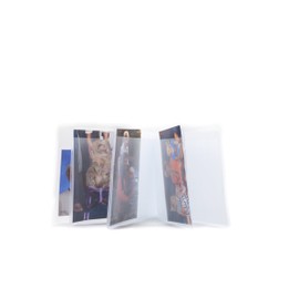 Big Skinny Plastic Photo Sleeve Insert for Super Skinny Slim Wallet, Clear