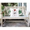 SpecialMe® Cushion Cover with German “Ich Deins, Du Meins, Wir