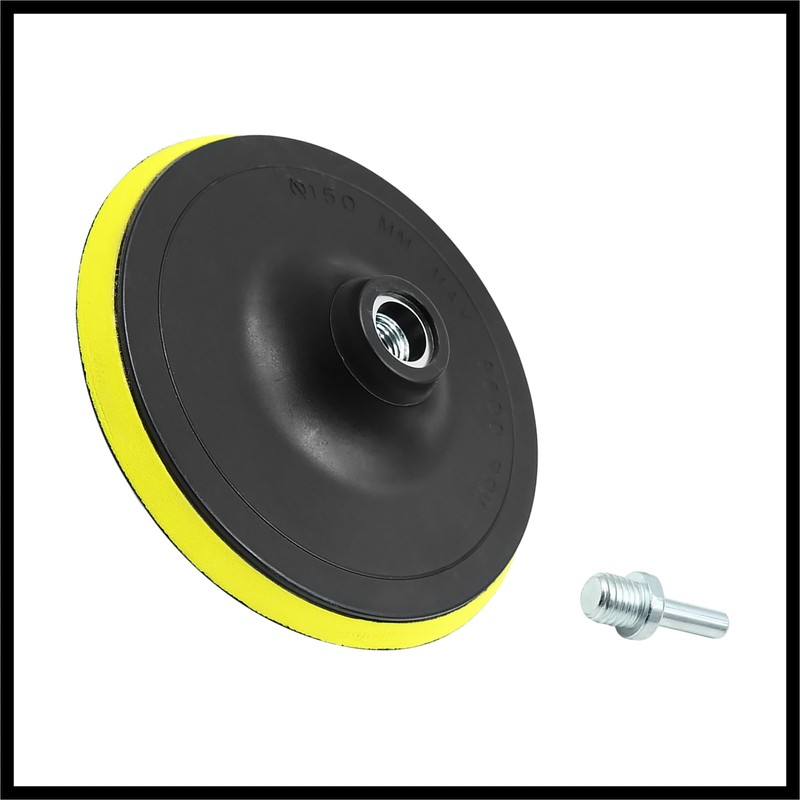 Hihaha 6 Inch Car Automotive M14 Pad Backing Plate Polishing