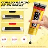 LISAPRO Pegamento Silicona Negra T-7000, Kit 3 Piezas 110ml con