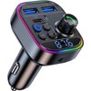 FM Transmitter, Bluetooth 5.3, Car FM Transmitter, PD 30W +
