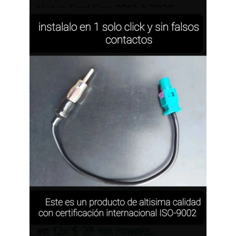 Adaptador De Antena Radio Estereo Jetta A6 Mk6 Todos Años
