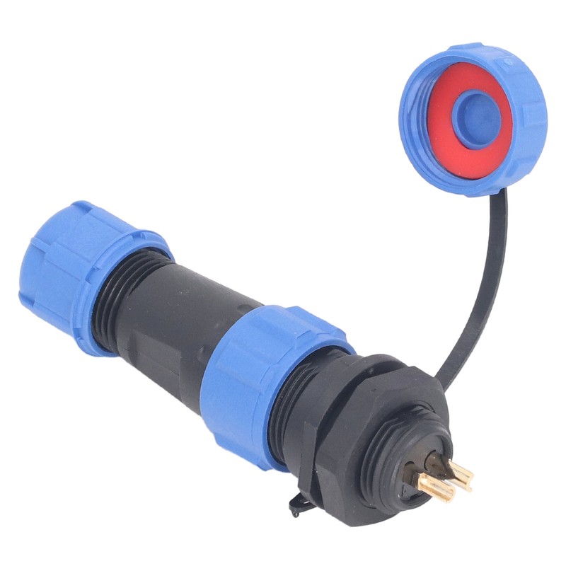 5Pcs Aviation Plug Socket IP68 Waterproof 2 Pin Aviation Connector