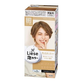Liese Bubble Color Chiffon Brown