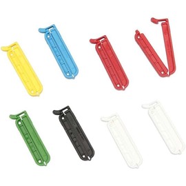 WeLoc CLIP-it PA50B2, 2.0 inches (50 mm) x 8 Piece Set (Assorted)