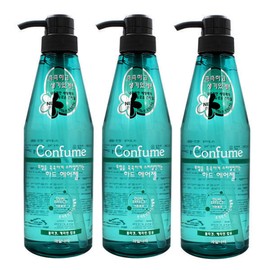 Confume hard hair gel 600ml 3 pieces Natural setting power / 컨퓸 하드 헤어젤 600ml 3개 네추럴한 세팅력