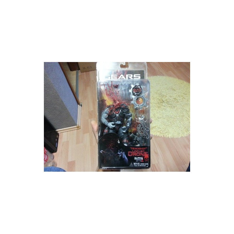 Gears of War 2 "Headshot" Locust Drone 18 cm 7