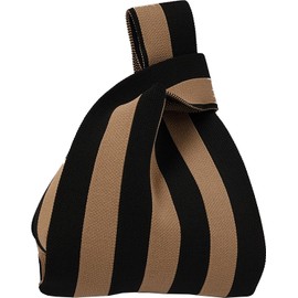 UMIYI Knitted Bag, Mini Tote Bag, Women's, Small, Eco Bag, Stylish, Sub-Bag Mini Bag, Handbag, Bag, Soft, Foldable, Lightweight, Cute, Trend, M