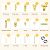 FUZANWJ 330pcs Picture Hangers Kit - Holds 10-75lbs, With Hanging