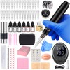 Eyebrow Microblading Tattoo Gun Kit, Semi-Permanent Eyebrow Tattoo Kits for