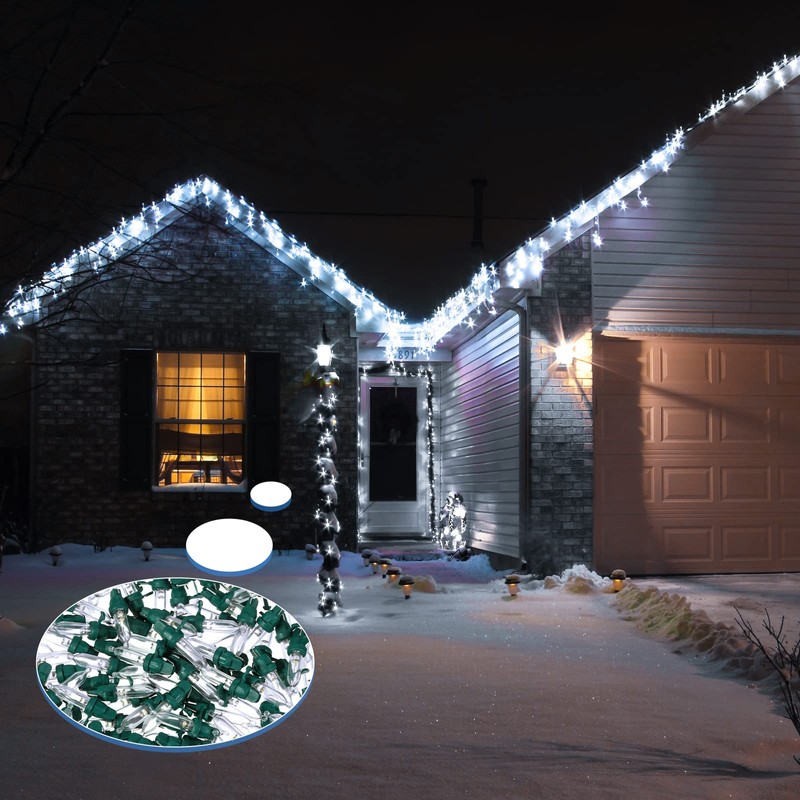 Remagr 120 Pcs Christmas LED Replacement Bulb Mini Wide Angle