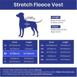 Gooby Stretch Fleece Vest Dog Sweater - Lavender, Medium - Warm Pullover Fleece Dog Jacket - Winter Dog Clothes for Small Dogs Boy or Girl - Dog Sweaters for Small Dogs to Dog Sweaters for Large Dogs