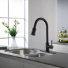 Single Handle High Arc Pull Out Kitchen Faucet,Single Level Stainless