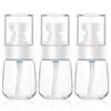 3 Piece 30ml Dispenser Bottle Set for Essence Shampoo Conditioner,