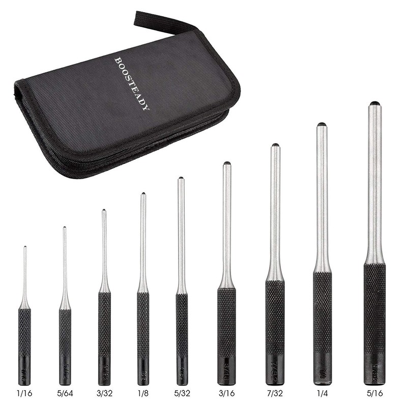 Best Roll Pin Punch Tool Set in Zippered Organizer Carry