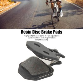 Pilipane 2 Pairs Bicycle Disc Brake Pads Sturdy Resin Disc Brake Pads for Giant DA6 DA7 DA8 for Formula ORO K18 K24