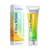 Ultra White Bright Whitening Toothpaste, Lemon Mint, 100g