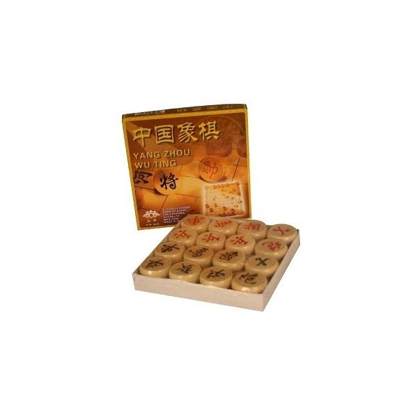 Asian Home Traditional Wooden Chinese Chess Checker Game