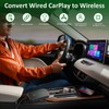 COOLGO Wireless Carplay Android Auto Adapter 2 in 1 Mini