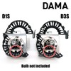 DAMA D1S D1R D3S D3R Xenon HID headlight Bulb Adapter