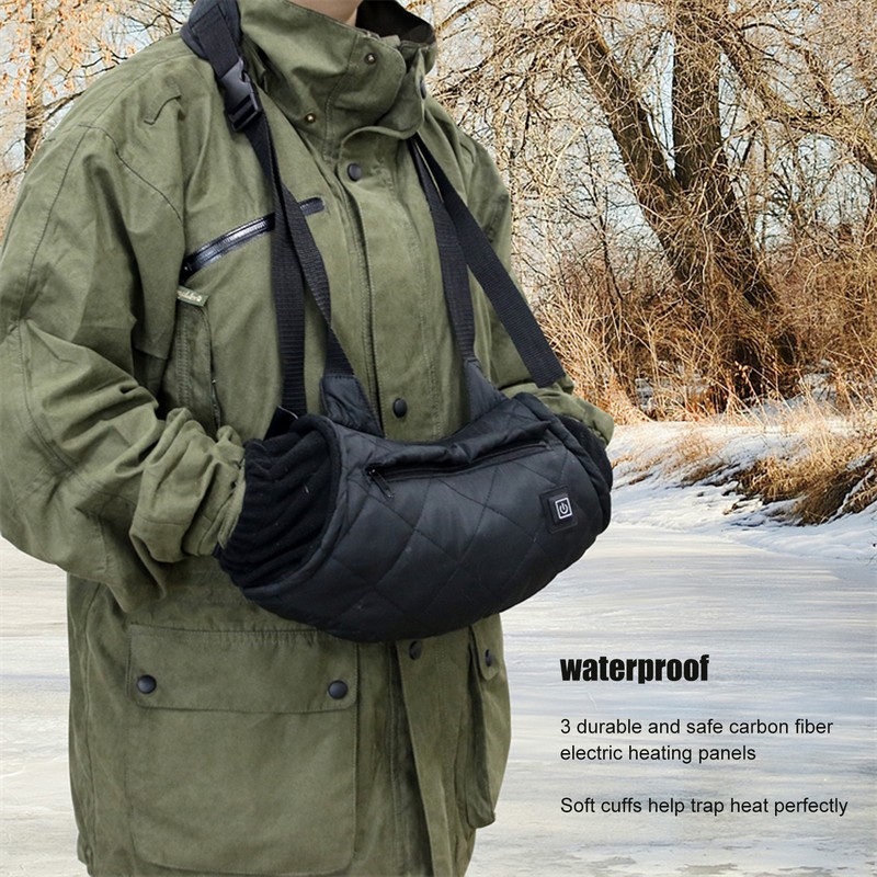 Hand Warmer Pouch 3 Levels Adjustment Waterproof Smart Heating Cloth