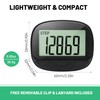 Pedometer for Walking, Large Digital Display and Clip, Pocket Pedometer