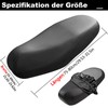 Motorcycle Seat Cover, Universal Motorcycle Seat Cover with Elastic Leather,