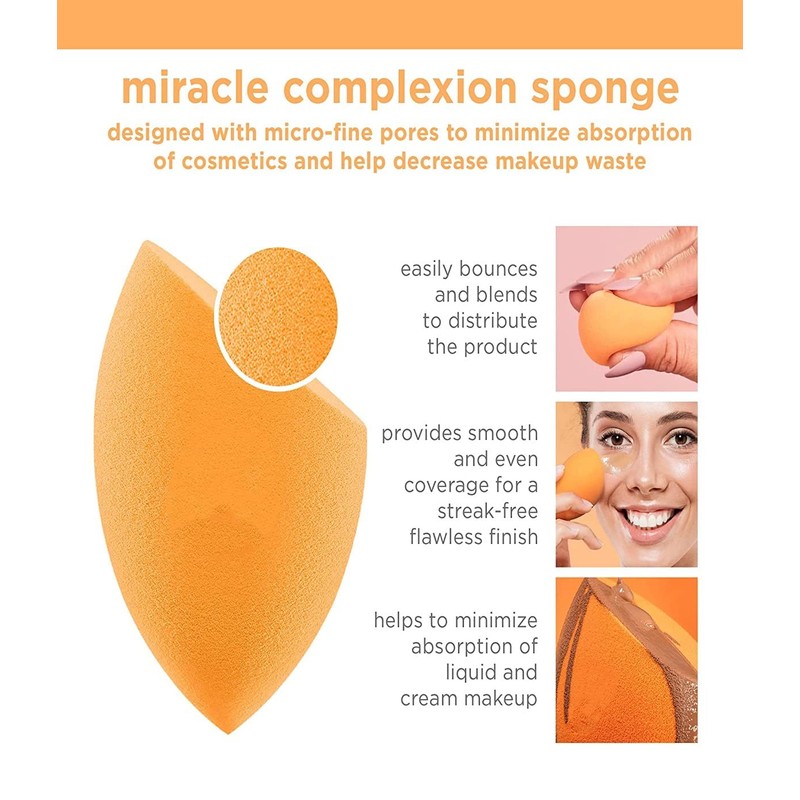 Make Up Sponge Set, Blender Blending Sponge, 4 Pieces Beauty