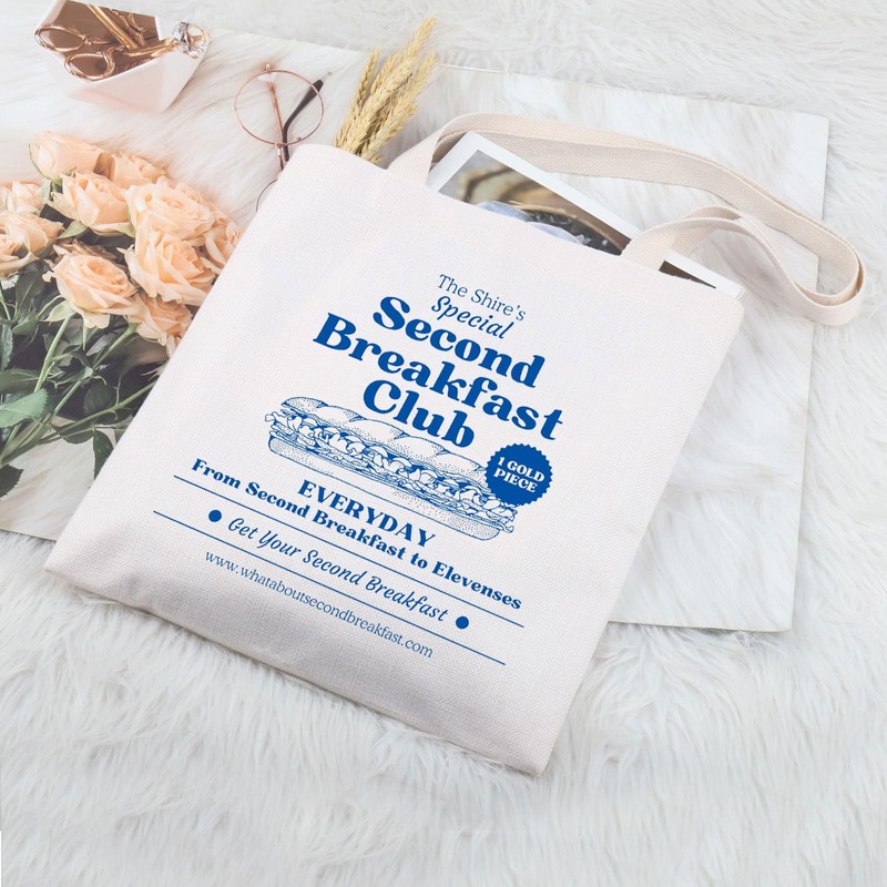 FUNYSO LOTR Inspired Gift Second Breakfast Club Gift Book Lovers
