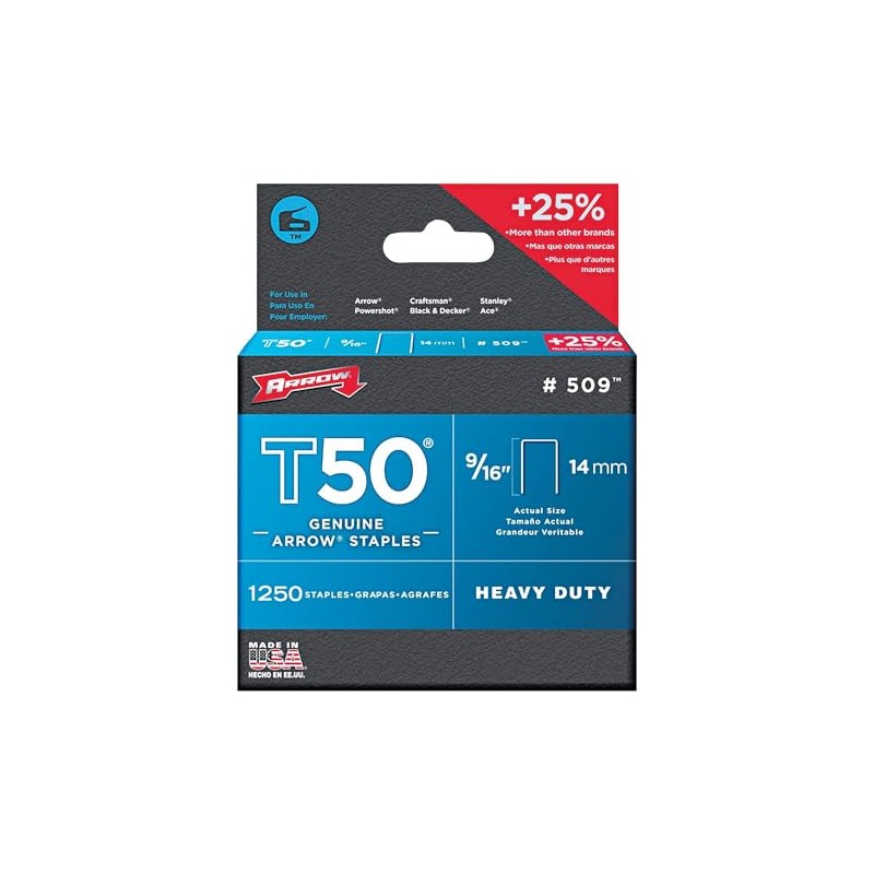 Staple 9/16t-50 1250pk
