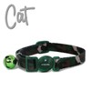 Ancol Camouflage Cat Collar with safety buckle Green