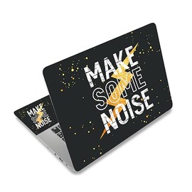 12.1 13 13.3 14 15.4 15.6 Inches Laptop Skin Sticker Decal Universal Netbook Skin Sticker Reusable Notebook Art Decal Protector Cover Decal (Make Noise)