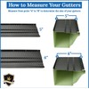 Waterlock 5" Gutter Guards Leaf Protection, Domestic Aluminum Gutter Covers