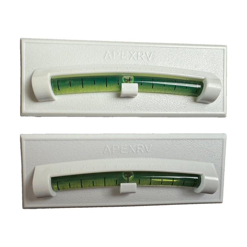 Apex RV Graduated Bubble Level, Never Fade, Long-Lasting, Precision Leveling,