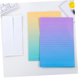 Operitacx Stationery Letter Paper Envelopes Set 4 Sheets 2 Envelopes per Set Stationery Women DIY Writing Stationery