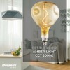 Bulbrite LED Grand Filament Nostalgic Orb Shaped Light Bulb, 60