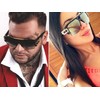 Allt Square Aviator Large Fashion Sunglasses For Men Women Goggle