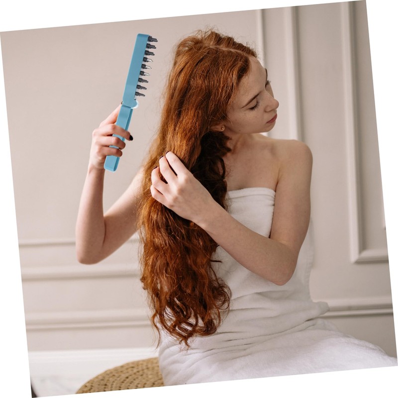 BIUDECO Medicinal Comb Scalp Roller for Hair Treatment Hair Serum