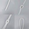 joycraft 98Ft x 6mm Nylon Rope, White Nylon Poly Rope,